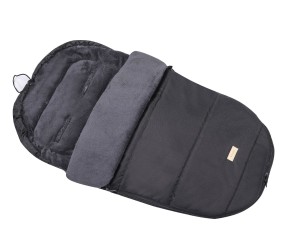 Śpiworek zimowy  do wózka spacerowego sanek koral czarny