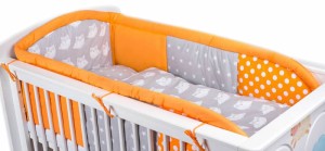 3 - elements bedding set for crib collection COLORS mint (1) (1) (1) (1) (1) (1) (1) (1) (1) (1)